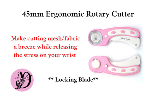 Rotary Cutter, Ergonomic Rotary Cutter, Mesh Cutter, Fabric Cutter, Desert Wreath Signs, Wreath Supplies