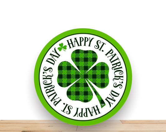 St Patrick’s Day Wreath Sign, Happy St. Patrick’s Day Wreath Sign, Round Wreath Sign, Desert Wreath Signs